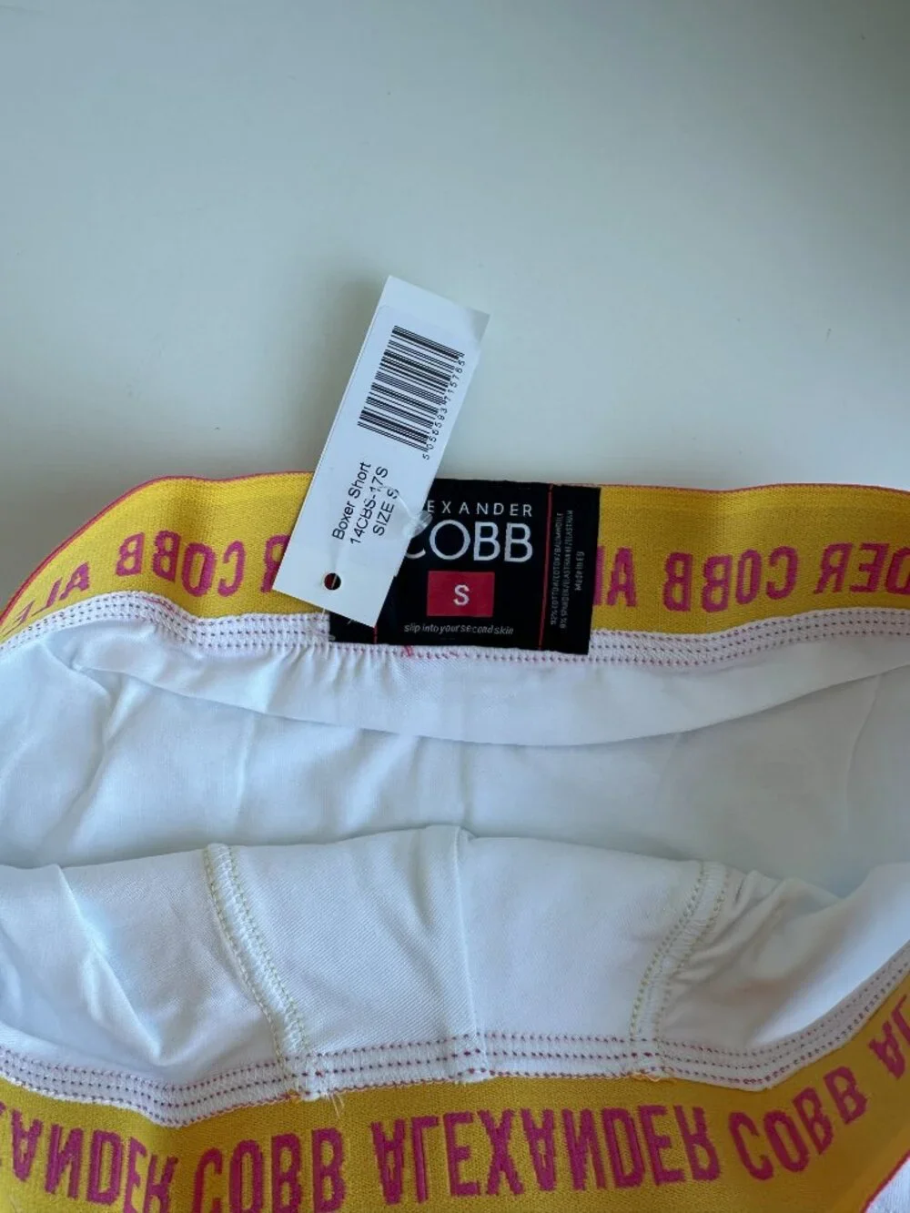Alexander Cobb - Boxer Brief - White (S)